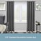 Kenney Mfg Kenney Lucas 3/4" Standard Decorative Window Curtain Rod, 66-120", Black KN80210NP - alternate 2